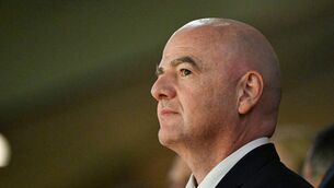 <p>FIFA President Gianni Infantino</p>