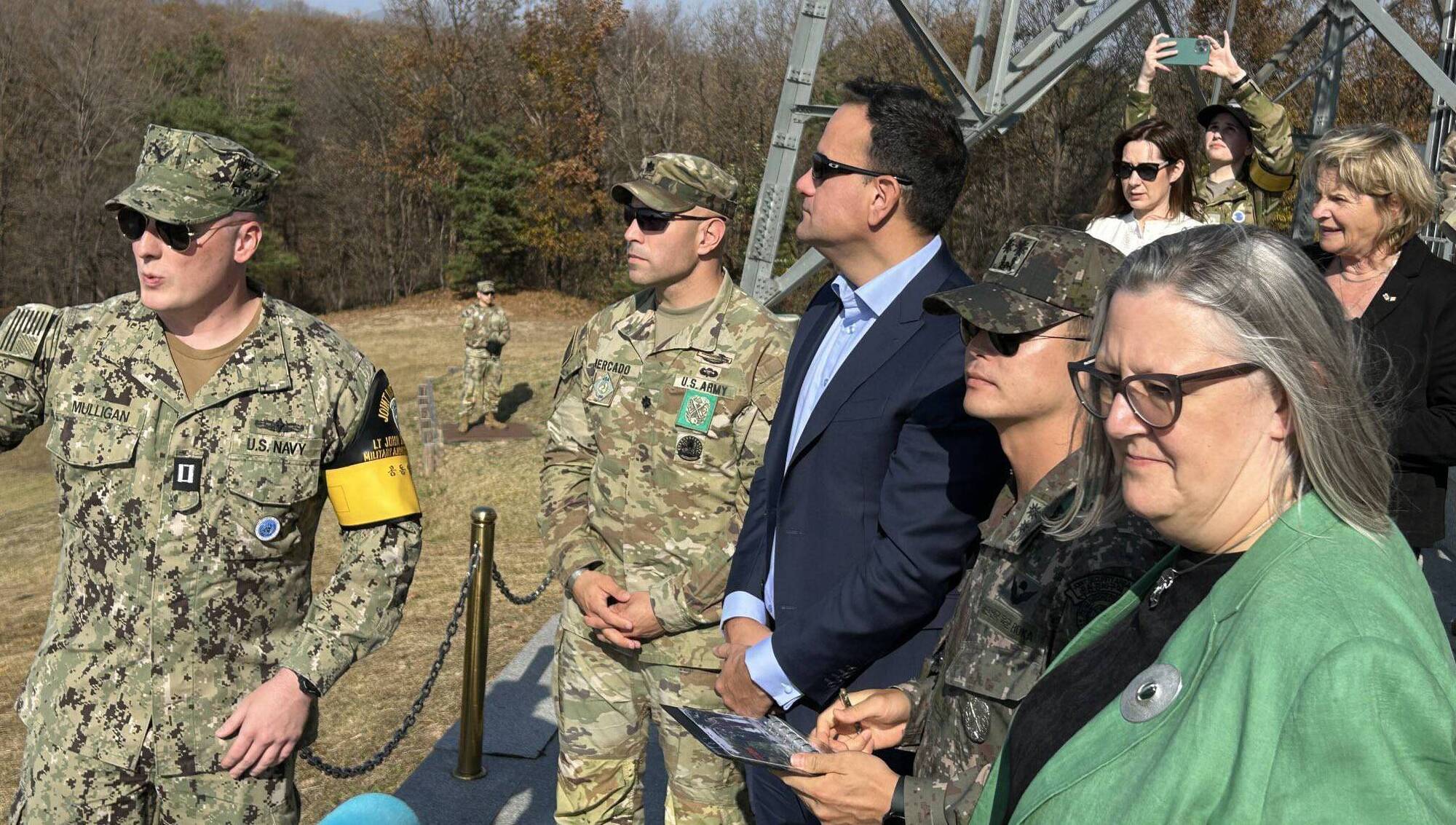 Leo Varadkar becomes first Taoiseach to visit Korea's demilitarised zone 