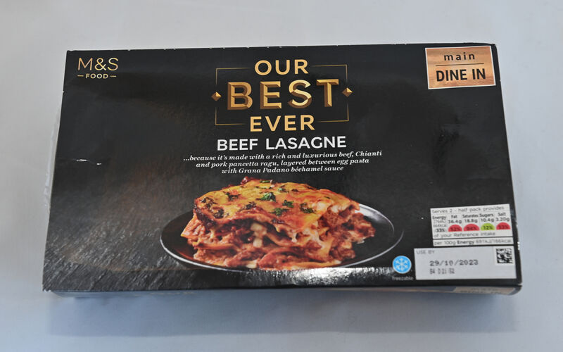 M&amp;S Our Best Ever Beef Lasagne