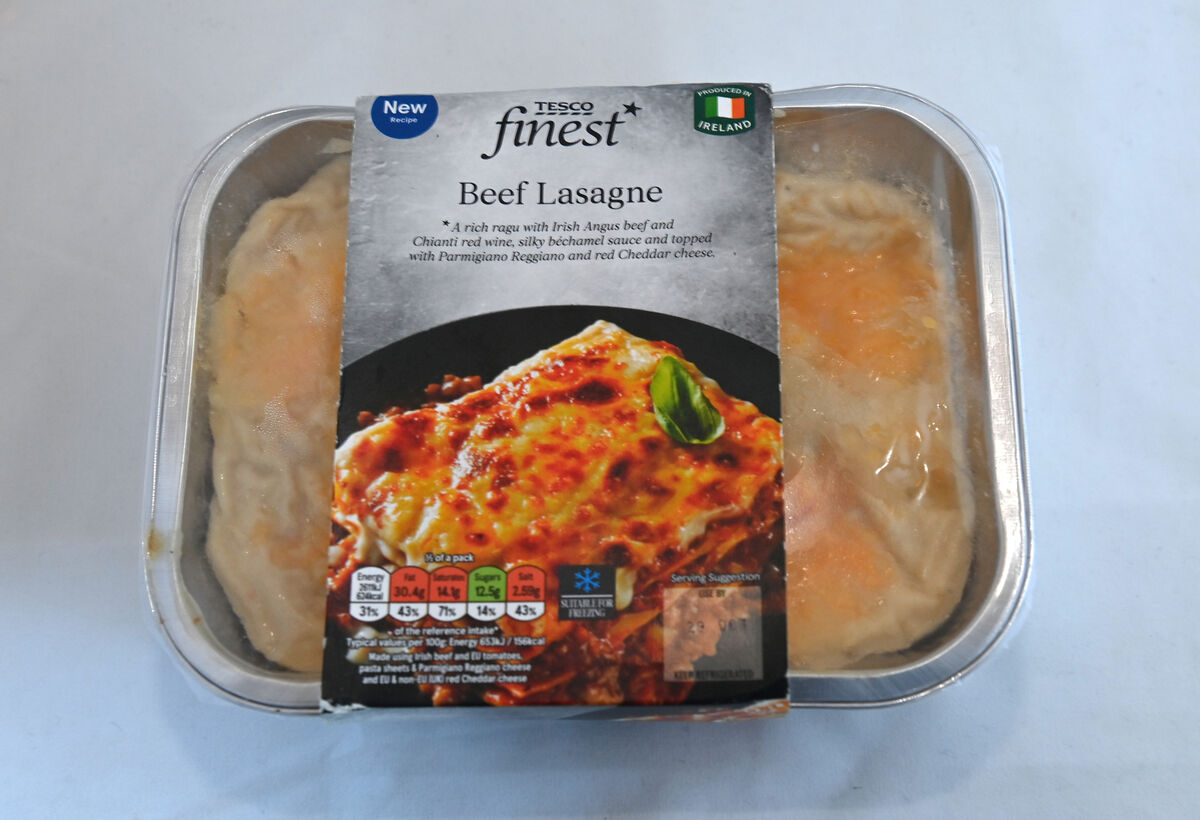 Tesco Finest Beef Lasagne