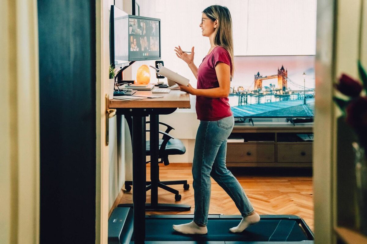 Health psychologist and neuroscientist Dr Sabina Brennan says our brains perform better when we stand. Picture: iStock