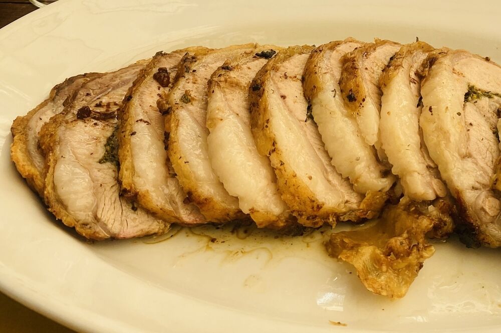 Pork Loin with Sage, Rosemary & Fennel (Arista al Finocchietto)