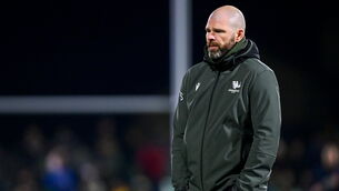 <p>COMEBACK KIDS: Connacht head coach Pete Wilkins. Pic: Tyler Miller/Sportsfile</p>