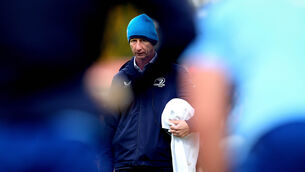 <p>LESS THAN PLEASED: Leinster’s head coach Leo Cullen. Pic: ©INPHO/Ryan Byrne</p>
