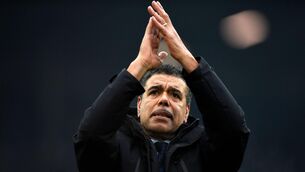 <p>Former Leeds and Brentford player and Sky Sports reporter Chris Kamara is introduced to the supporters ahead of the English Premier League football match between Leeds United and Brentford at Elland Road. (Photo by OLI SCARFF/AFP via Getty Images)</p>