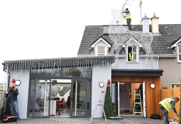 They Flynns got the good news about their home in Rushbrooke, Cobh, Co Cork, just in time for Christmas. Picture: Larry Cummins They Flynns got the good news about their home in Rushbrooke, Cobh, Co Cork, just in time for Christmas. Picture: Larry Cummins