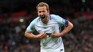 England v Slovenia - 2018 FIFA World Cup Qualifying - Group F - Wembley Stadium