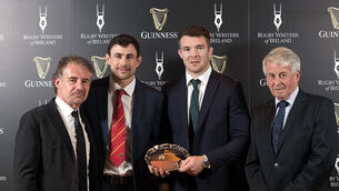 Munster honoured at Rugby Writers awards