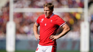 Wales fly-half Sam Costelow has suffered shoulder and hamstring injuries (David Davies/PA)