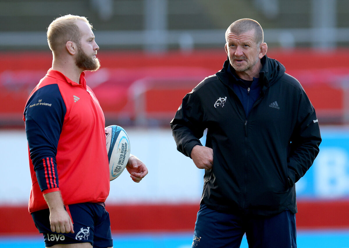 Jeremy Loughman and Graham Rowntree. Jeremy Loughman and Graham Rowntree.