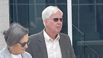 Thomas Martens arriving at Davidson County Superior Court in Lexington on Tuesday for the sentencing hearing for the death of Jason Corbett. 