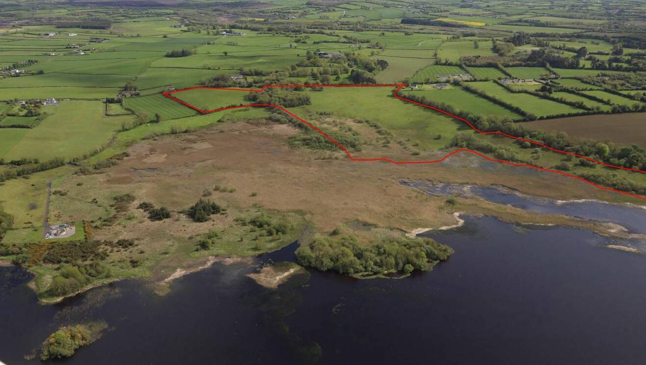 Building interest pushes lough-side farmland into auction