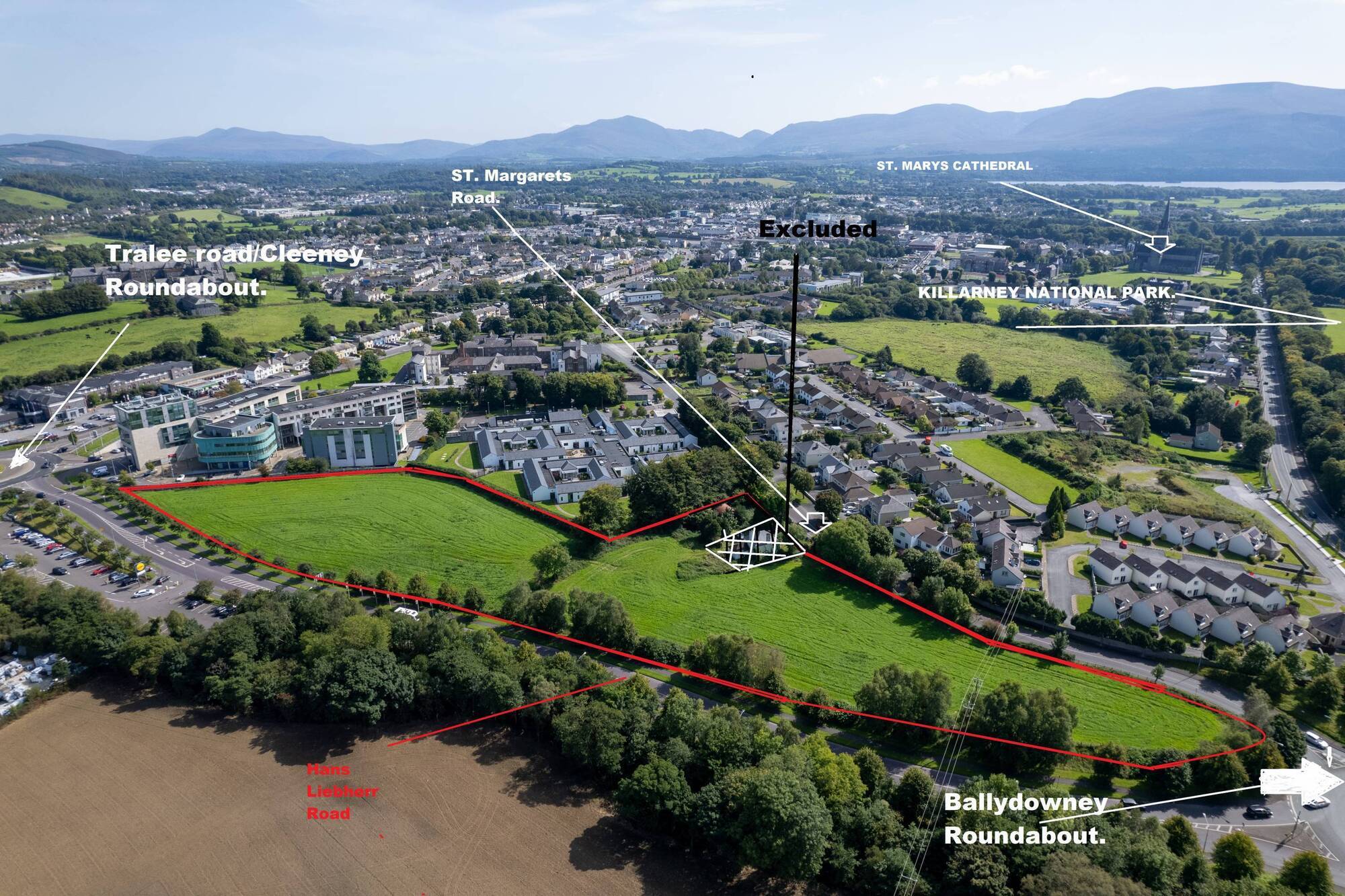 Prime slice of Killarney residential land up for grabs for €2.5m
