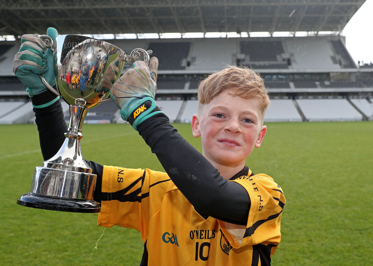 PROUD: Glenville skipper James O'Mahony