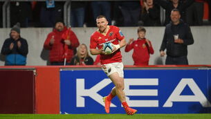 <p>BREAKING: Andrew Conway retires from professional rugby with immediate effect due to a knee injury. Pic:Seb Daly/Sportsfile</p>