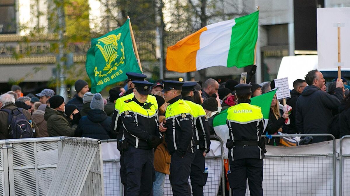 Latest angry protest outside Dáil more bizarre than intimidating - Vimarsana News