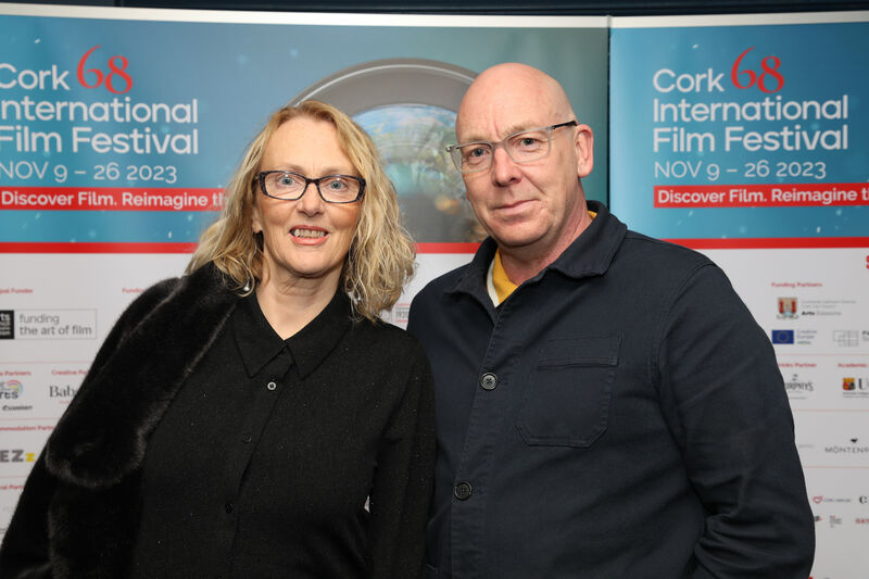Mary Hayes and Rory Cobbe at the Cork International Film Festival gala night. Mary Hayes and Rory Cobbe at the Cork International Film Festival gala night.