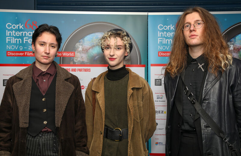 Jim Sroka, Lavena Edelmann and Fionn McAoidh-Breslin. Jim Sroka, Lavena Edelmann and Fionn McAoidh-Breslin.