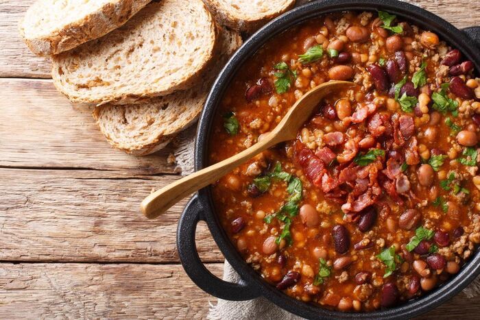 Bacon Beans on Toast