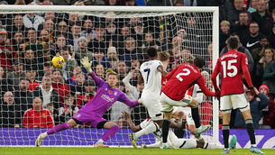 Victor Lindelof was Manchester United’s unlikely goalscorer on Saturday (Martin Rickett/PA)