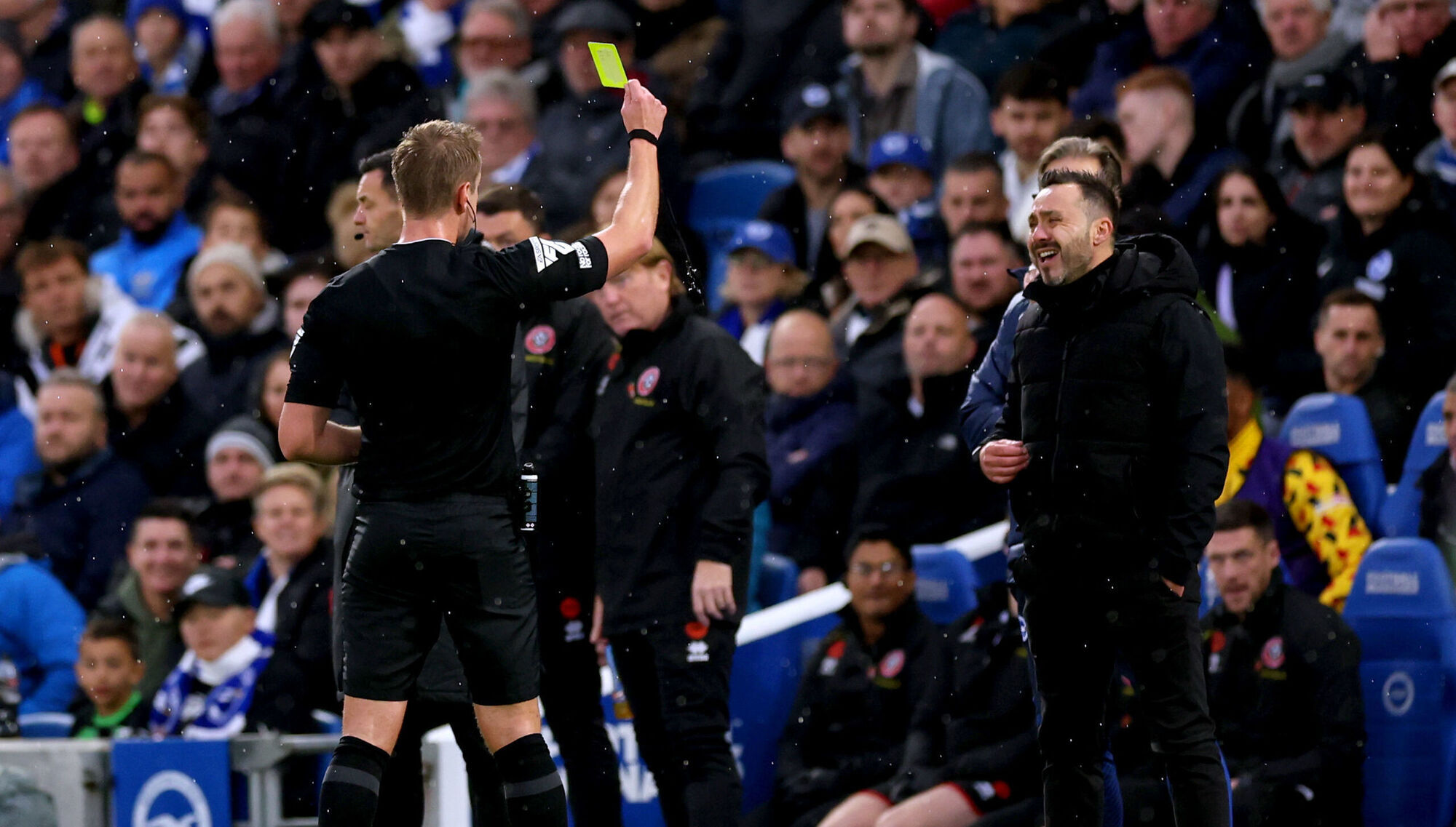 Sheff Utd frustrate 10-man Brighton 