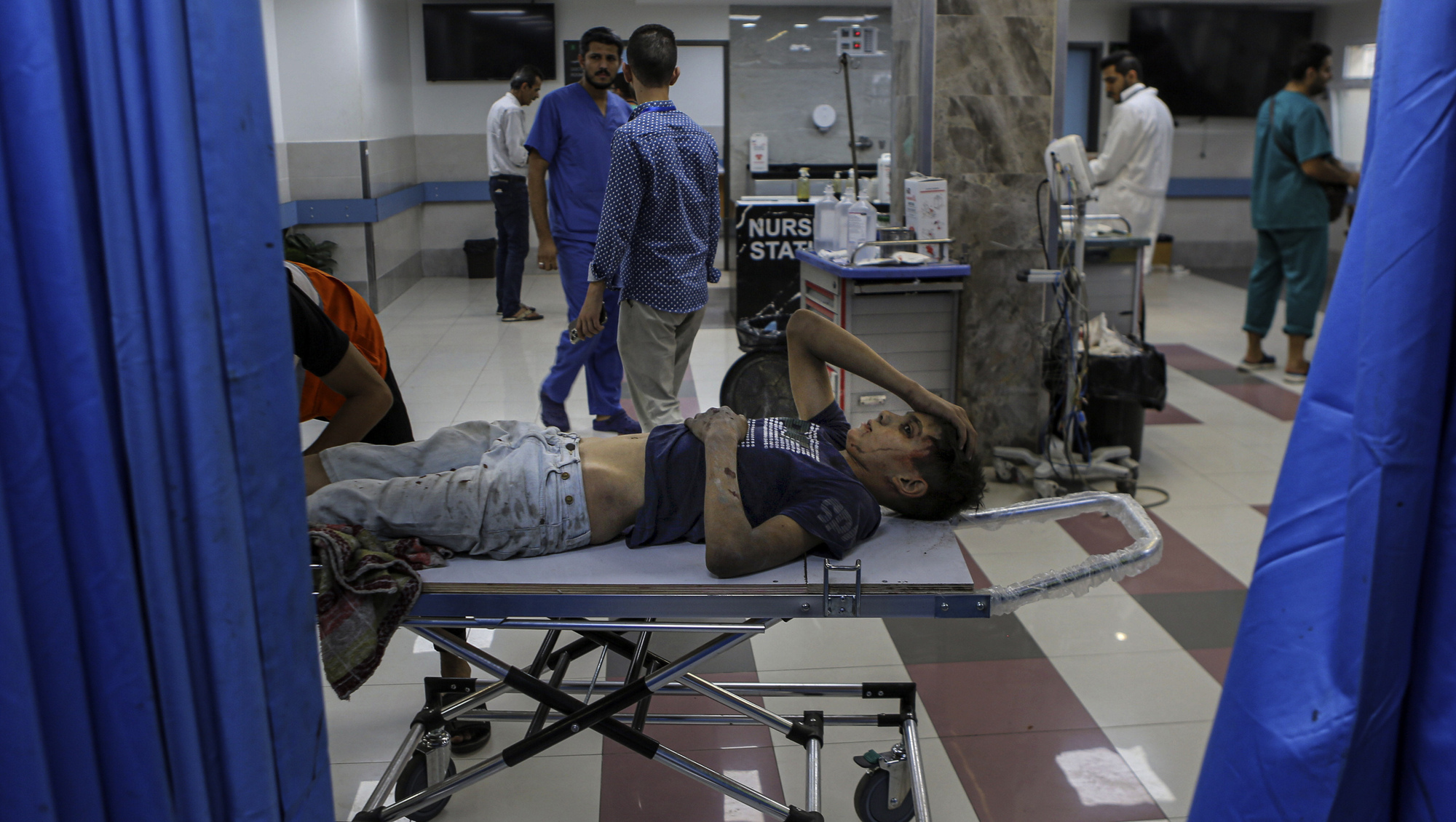 Mass grave inside Israeli-encircled Gaza hospital, no plan to rescue babies