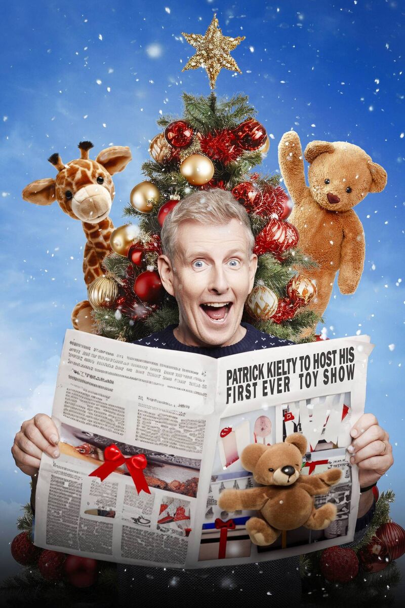 Patrick Kielty is getting ready to host the Late Late Toy Show for the first time. Picture: Evan Doherty Patrick Kielty is getting ready to host the Late Late Toy Show for the first time. Picture: Evan Doherty
