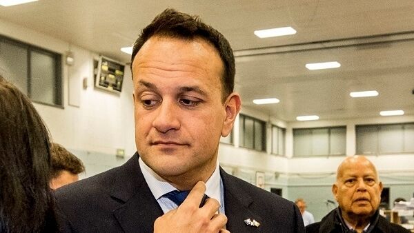 Taoiseach Leo Varadkar at Phibblestown Community Centre. Picture: Liam McBurney/PA Wire