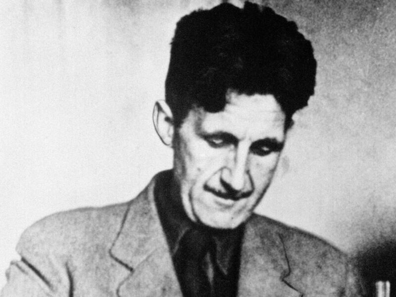 George Orwell. Picture: PA