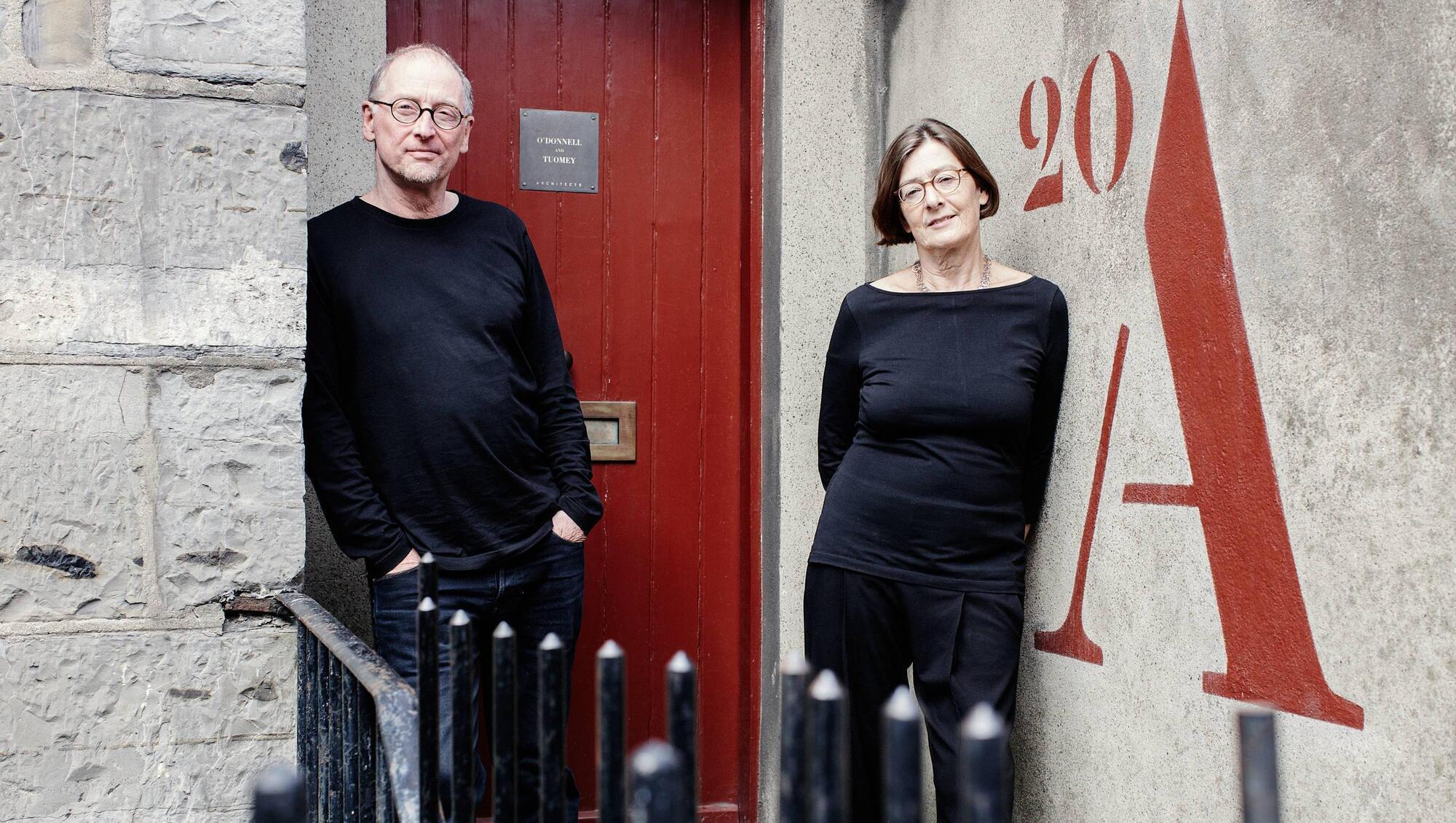 Sheila O'Donnell and John Tuomey. Picture: Al Higgins