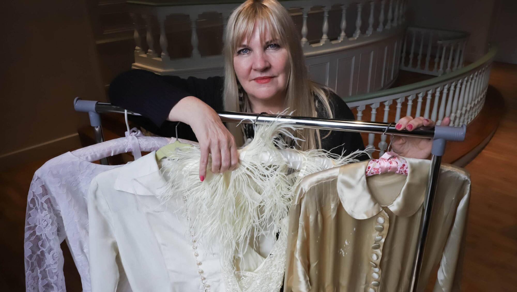 Princess, movie star, or pauper — history told through three centuries of wedding dresses