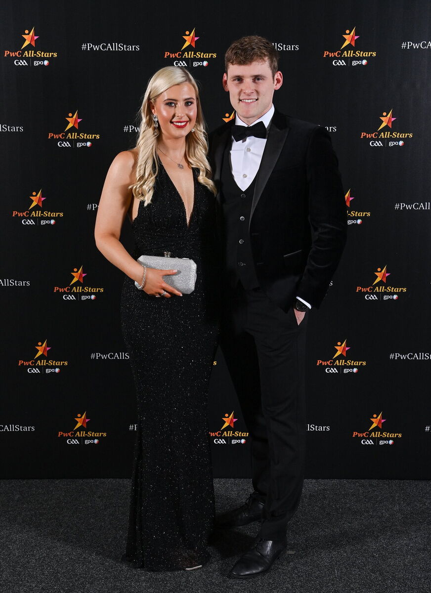 Gavin White of Kerry and Tara Casey. Pic: Seb Daly/Sportsfile