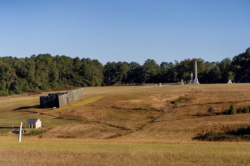The memorial at Andersonville. Picture: Jason Thrasher