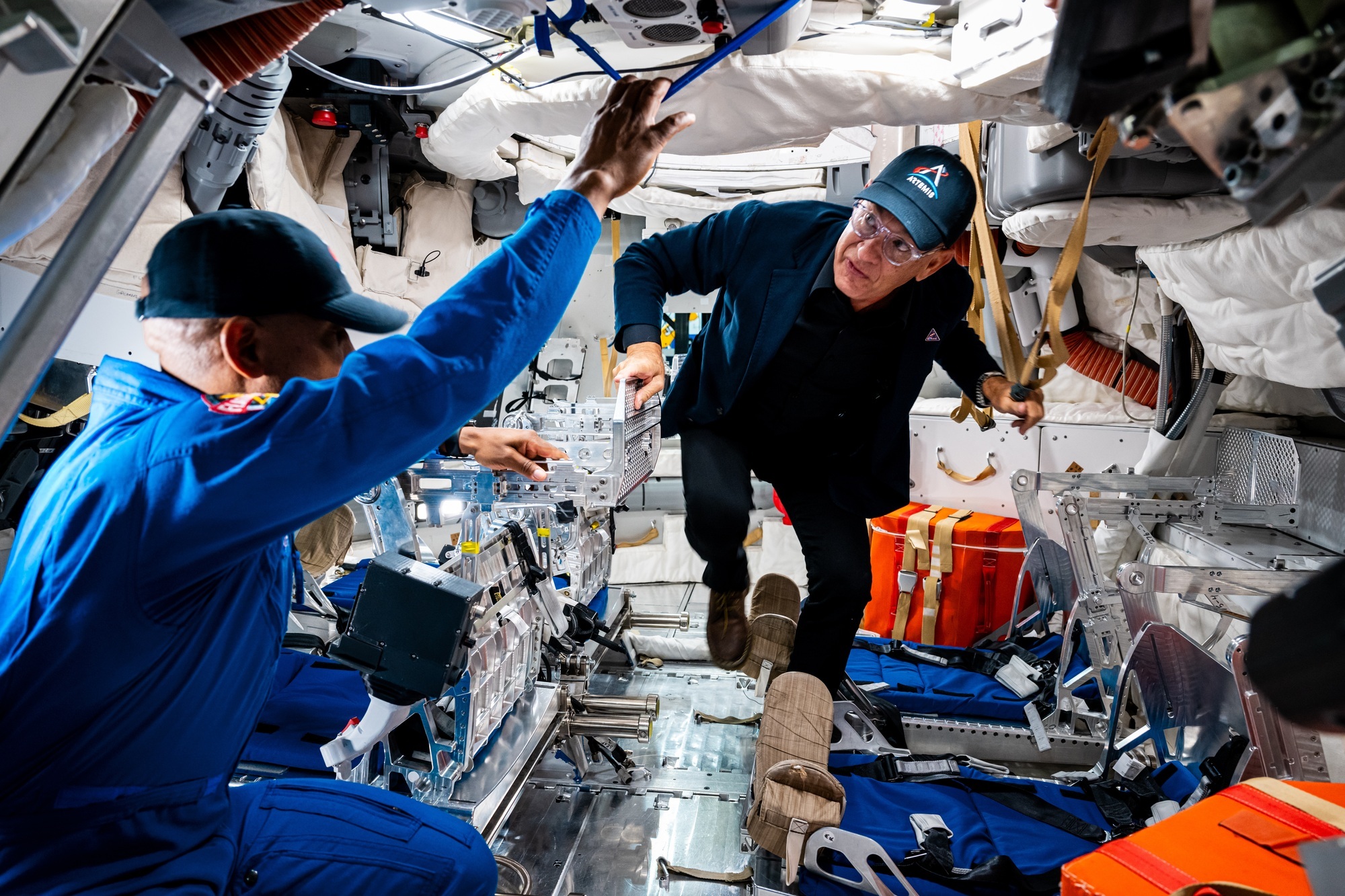 Tom Hanks spent days with Nasa astronauts in preparation for London space show