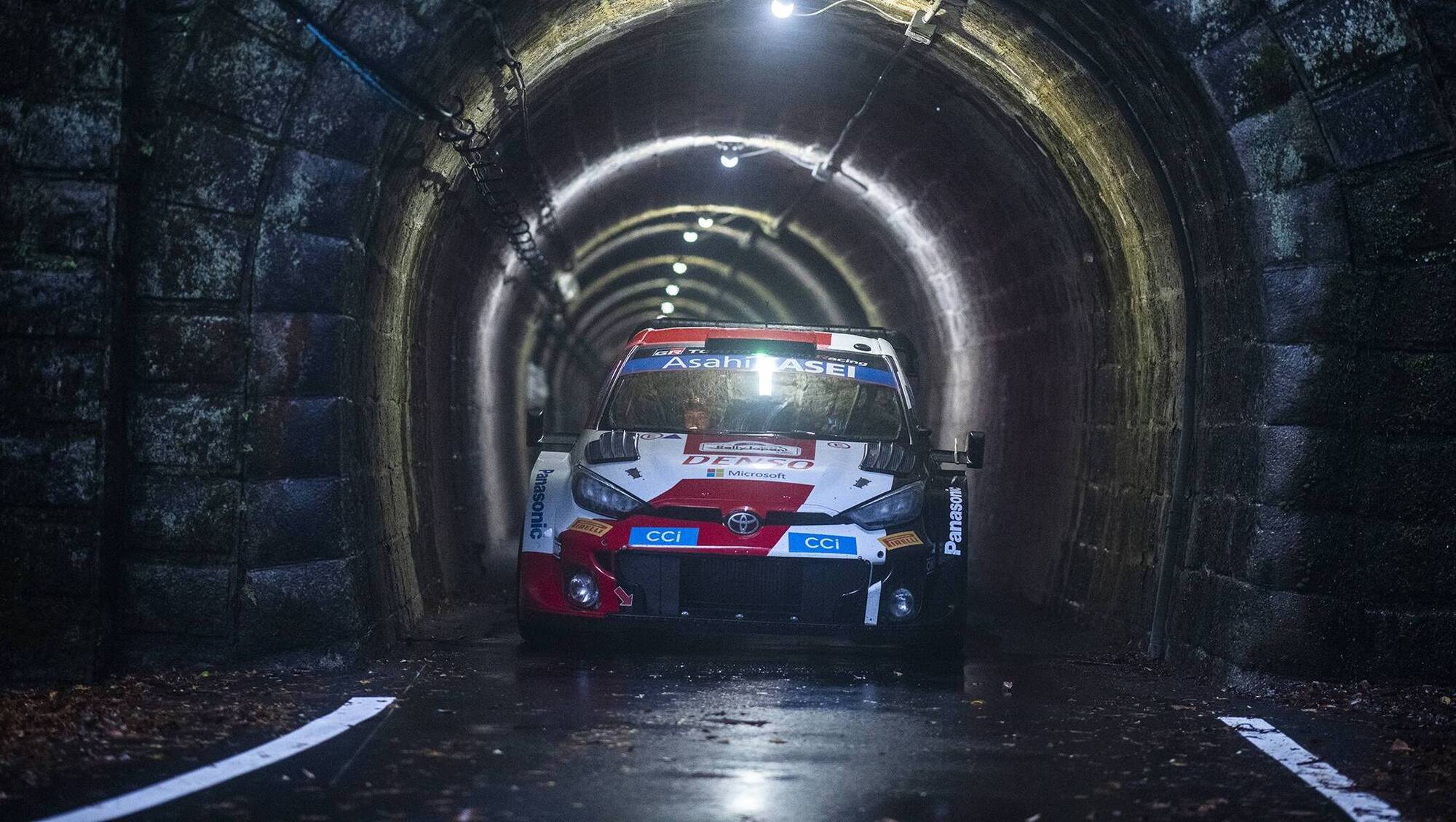 Elfyn Evans/Scott Martin (Toyota Yaris Rally1 Hybrid) won the FORUM8 Rally Japan, the final round of the World Rally Championship. Picture: Jaanus Ree/Red Bull Content Pool 