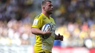 <p>ROARING COMEBACK: Pierre Bourgarit scored two tries as Ronan O’Gara’s La Rochelle roared back from 21-8 down after 54 minutes to beat Bordeaux 25-21 at Stade Marcel Michelin. Pic: David Rogers/Getty Images</p>