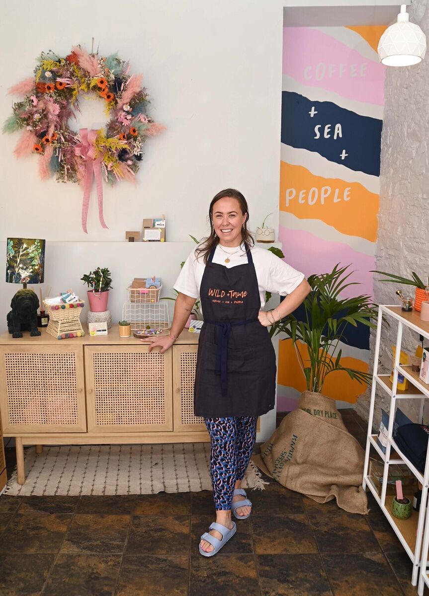 Hannah Barnett-Byrne in her Wild & Tame shop in Kinsale, Co. Cork. Picture Denis Minihane. Hannah Barnett-Byrne in her Wild & Tame shop in Kinsale, Co. Cork. Picture Denis Minihane.