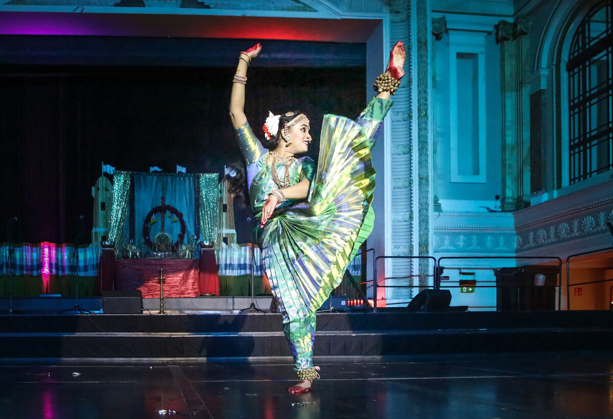Dancer Bhavana Anand performing at the Diwali festival of lights organised by Cork's Indian community at Cork City Hall. Picture: David Creedon Dancer Bhavana Anand performing at the Diwali festival of lights organised by Cork's Indian community at Cork City Hall. Picture: David Creedon