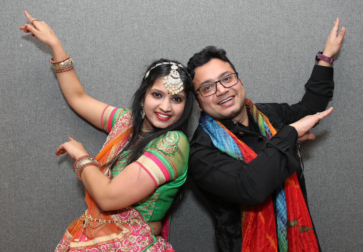 Monika Tibra and Sajan Agarwal having fun at the Diwali festival of lights event at Cork City Hall. Picture: David Creedon Monika Tibra and Sajan Agarwal having fun at the Diwali festival of lights event at Cork City Hall. Picture: David Creedon