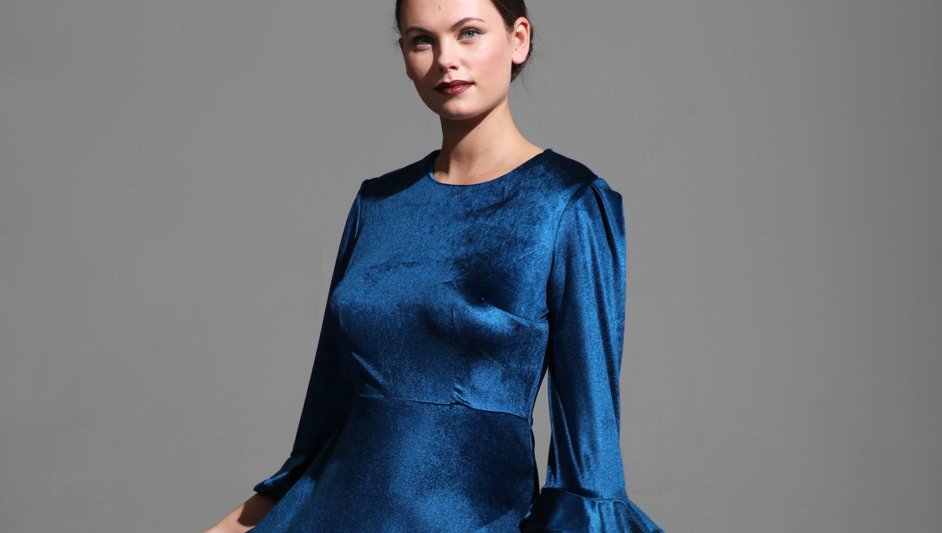 From silky smooth trousers to sumptuous velvet midi dresses, it’s hard to resist the urge to touch.