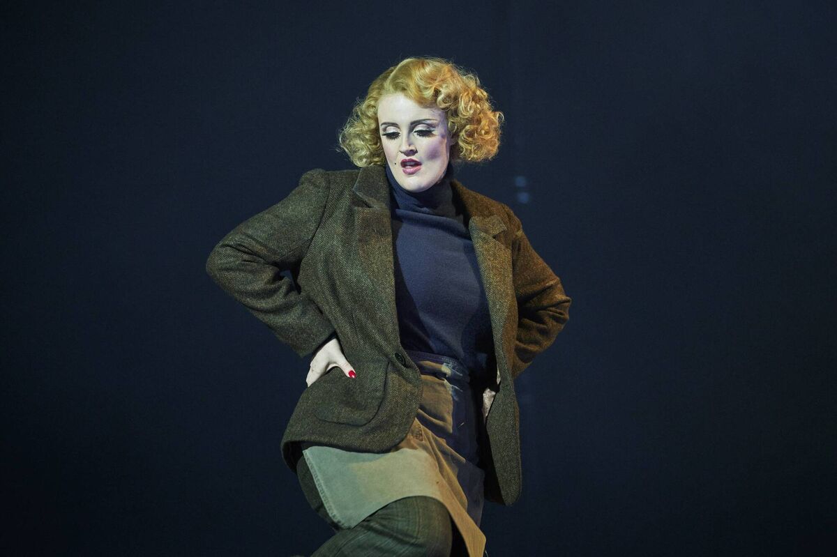 Sarah Brady (Musetta) in INO’s production of La Bohème. Picture: Ros Kavanagh