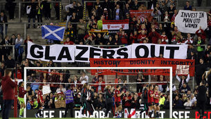 <p>The Glazers’ strategic review of their options for Manchester United officially began on November 22 last year. Pic: Will Matthews/PA</p>