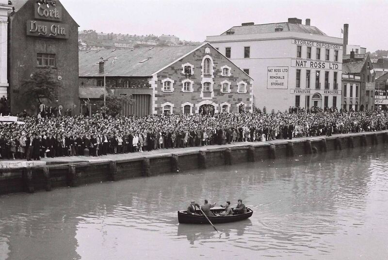 Crowds ahead of President Kennedy visit to Cork. File picture: Kevin Cummins Crowds ahead of President Kennedy visit to Cork. File picture: Kevin Cummins