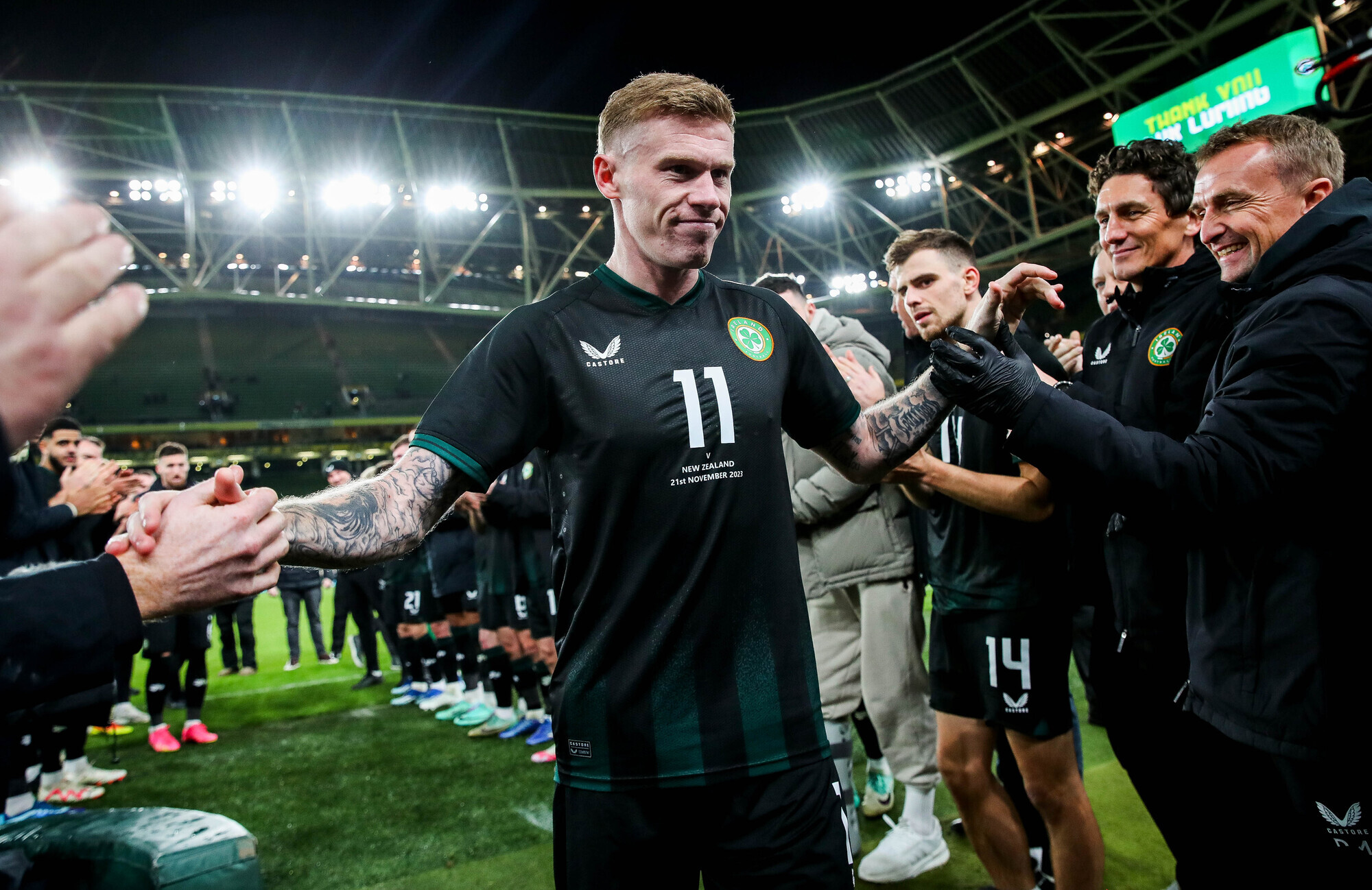 'I've lived an absolute dream' - 103 caps later, James McClean signs off 