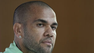 Dani Alves (Andre Penner/PA)