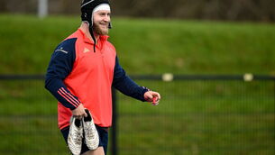 <p>REUNITING: Jeremy Loughman during a Munster rugby squad training session at University of Limerick in Limerick. Pic: Brendan Moran/Sportsfile</p>
