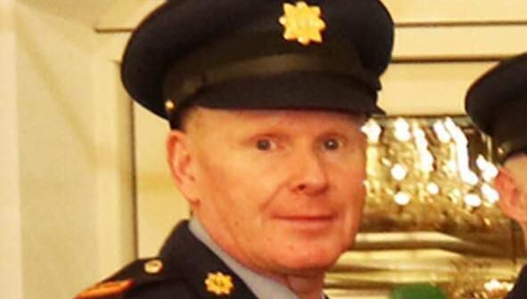 Niall Flood, who was off-duty at the time, was catapulted into a ditch, landing face up in a foot of ditch water. File picture