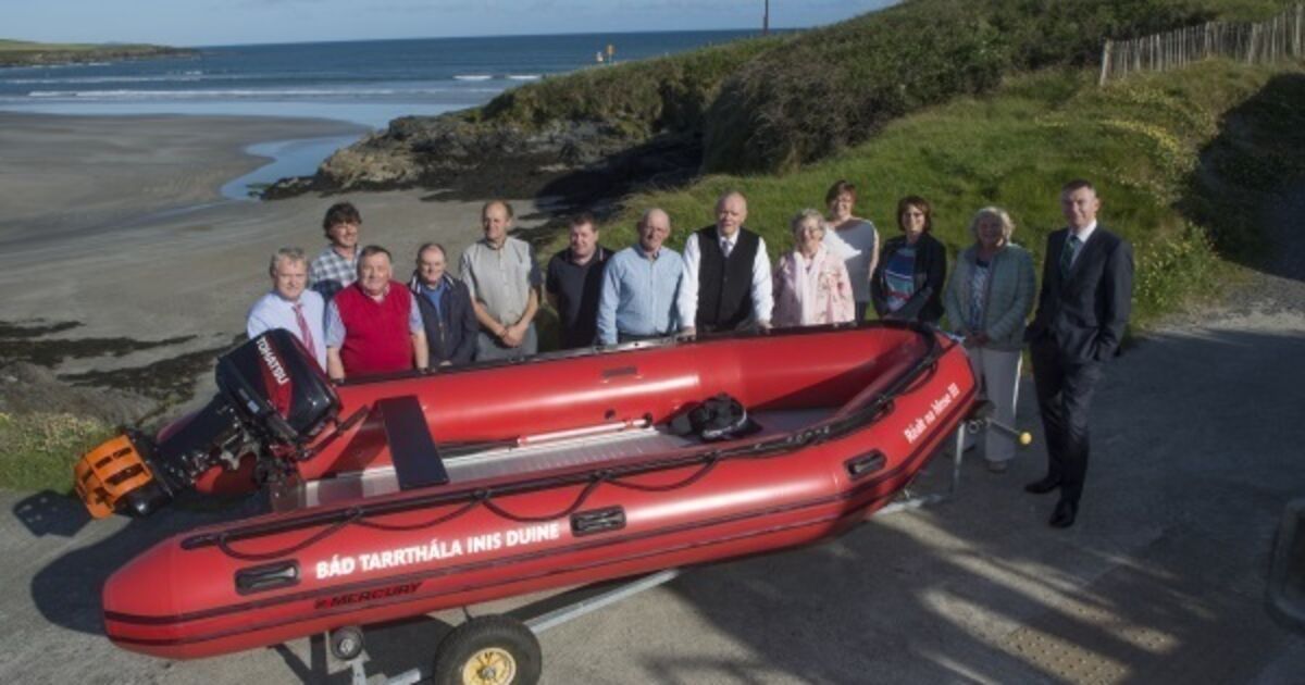 Watch Inchydoney Inshore Lifeboat Association name new lifeboat