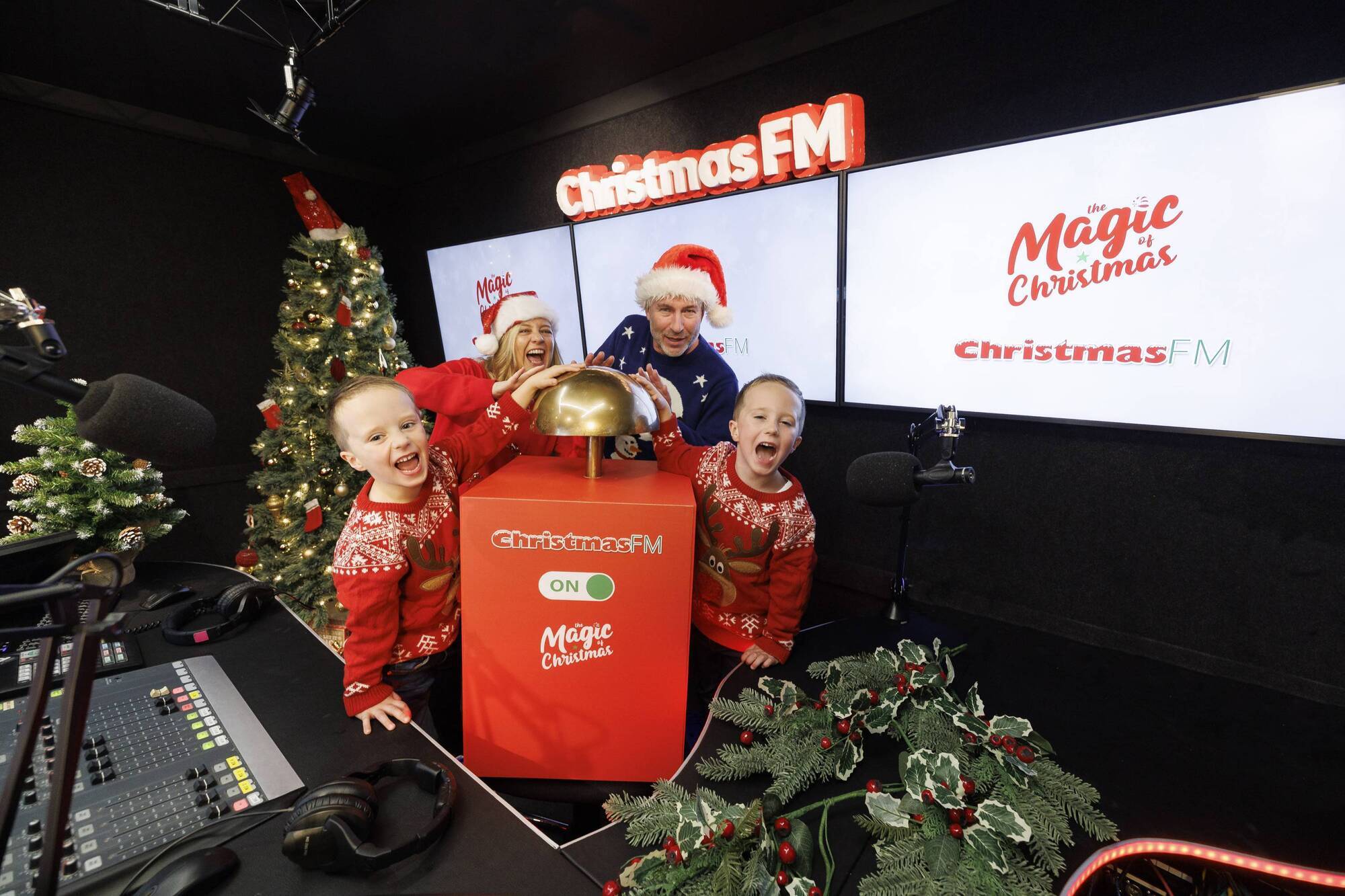 It's time to break out the mince pies and get into the festive swing as Christmas FM is set to return at midday tomorrow. Picture: Andres Poveda