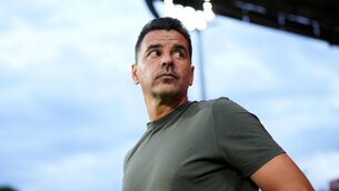 <p>SURPRISE: Miguel Angel Sanchez 'Michel', head coach of Girona FC.</p>